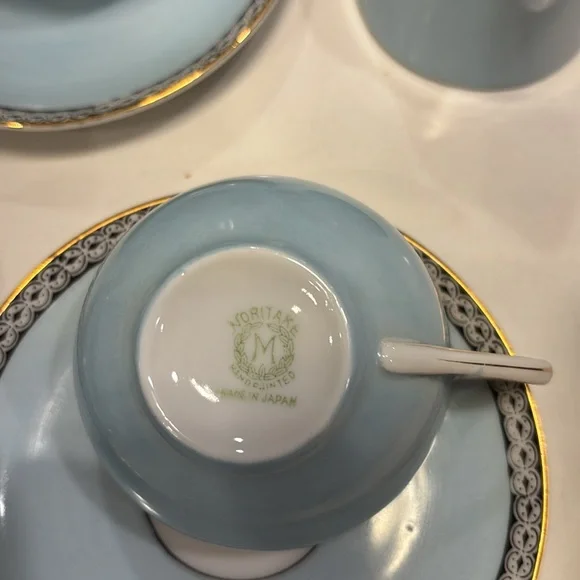 Noritake Beaumont Cons Hand painted Coffee set - Picture 7 of 9